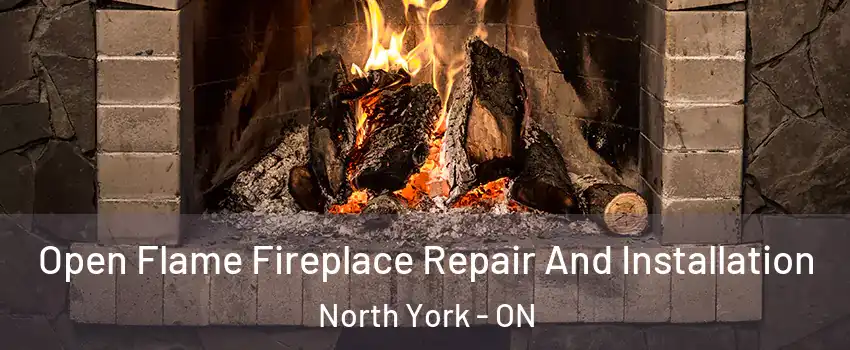  Open Flame Fireplace Repair And Installation North York - ON